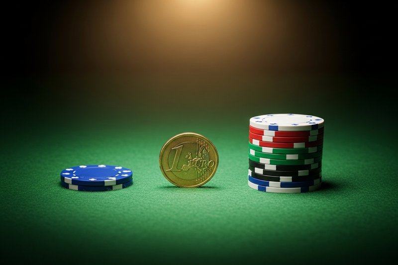 Minimale storting van 5 euro bij een online casino met KSA-vergunning